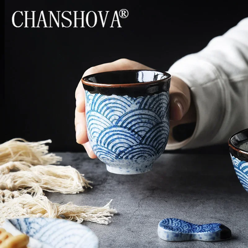 Handmade Ceramic Mug - CHANSHOVA Trung Quốc Phong Cách Retro