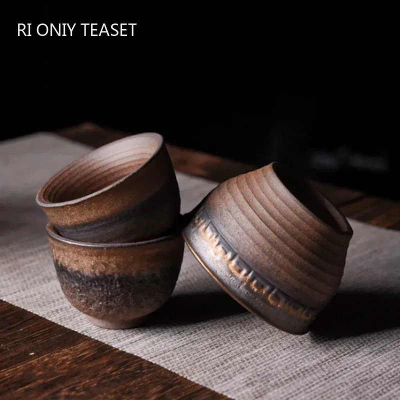 Handmade Ceramic Mug - 1 Pc Chinese Vintage Ceramic Tea