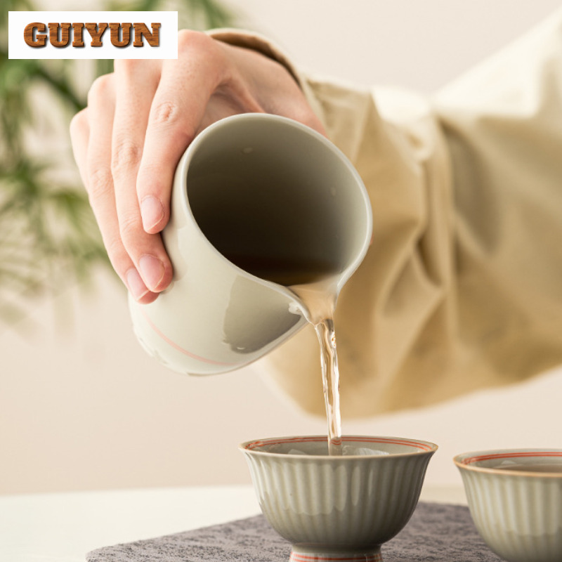 175ml Hand Drawn Double Line T - đánh giá và giá Handmade Ceramic Mug