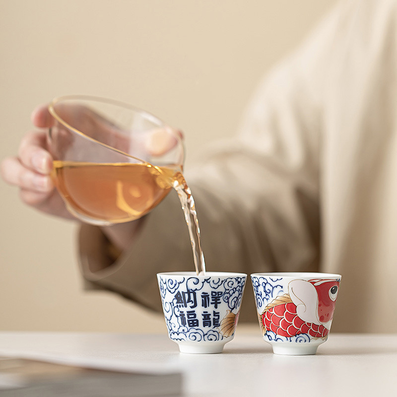 1 Pc Chinese Vintage Porcelain - đánh giá và giá Handmade Ceramic Mug