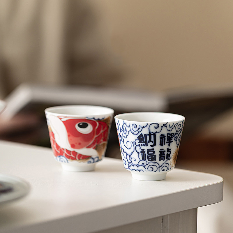 1 Pc Chinese Vintage Porcelain - đánh giá và giá Handmade Ceramic Mug